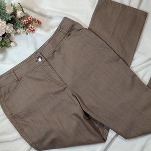 Nic + Zoe Pants Regular Fit Flat Front Pockets--Flattering & versatile